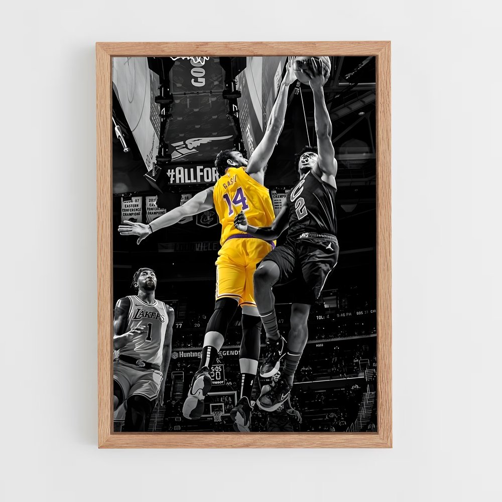 Poster Marc gasol – affiche Basketball (vue 4)